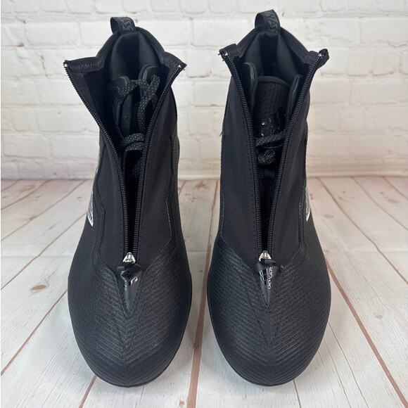 Adidas Nasty 2.0 Black/Metallic Football Cleats Mens Size 15 (GV8309) - Picture 6 of 10